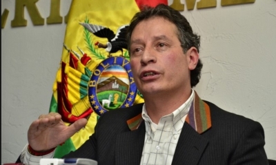 El ministro de Minería y Metalurgia, César Navarro
