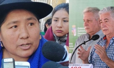 Segundina Flores y Wilfredo Rojo
