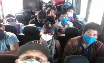 Denunciaron que deben retornar al vecino país debido a que no se autorizó su entrada al territorio nacional.