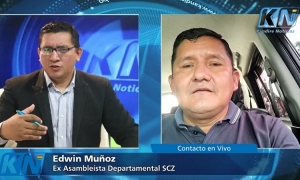 Entrevista a Edwin Muñoz por denuncia de supuesta malversación de fondos en la gestión de Rubén Costas