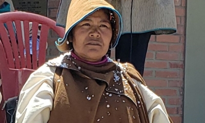 Flora Mamani Felipe, la nueva máxima autoridad ejecutiva de la nación Uru Chipaya.