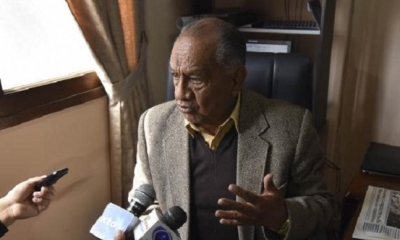 Grover Alejandro Gutiérrez, secretario ejecutivo de la Confederación Nacional de Jubilados y Rentistas de Bolivia. Foto: Internet