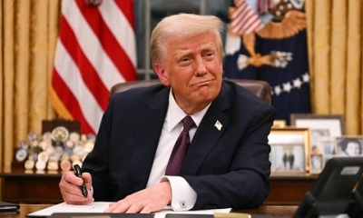 El presidente de Estados Unidos, Donald Trump