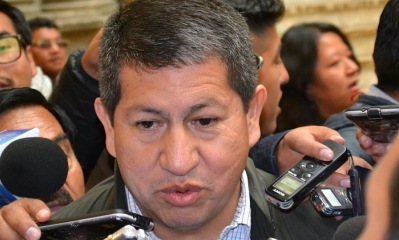 Luis Alberto Sánchez, ministro de Hidrocarburos. Foto: ABI