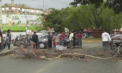 Los transeúntes se quejan por el perjuício/Foto. RRSS