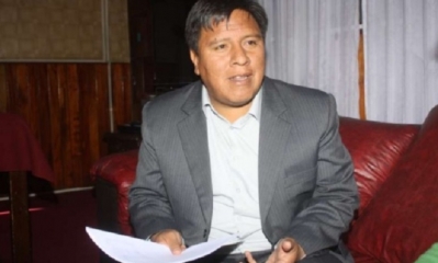 Wiilian Cervantes, alcalde de Potosí/Foto.RRSS