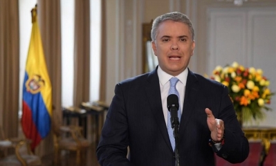 El presidente colombiano, Iván Duque