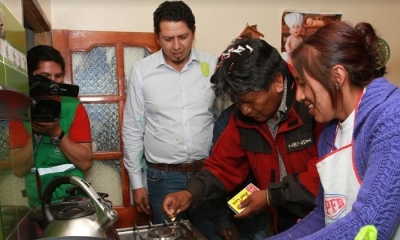 Óscar Barriga Arteaga, presidente ejecutivo de la estatal petrolera/Foto. YPFB
