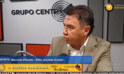 Marcelo Piérola en el programa A Media Mañana.