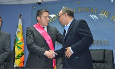 Zabaleta recibió este martes el despacho del Ministerio de Defensa