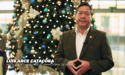 Mensaje navideño del presidente Luis Arce 