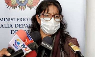 La Fiscal Departamental de Potosí, Roxana Choque
