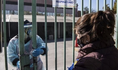 Chile registra 39 542 contagiados y 394 muertos desde el primer caso. | Fuente: AFP