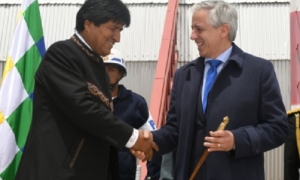  Evo Morales y Alvaro Garcia Linera/Foto. Archivo	