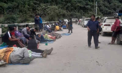 Bloqueos en la región del norte de La Paz.