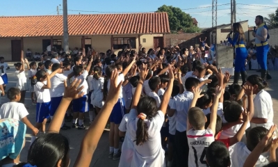 Los niños recibieron capacitación/Foto. Kreab