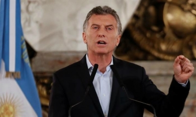 El expresidente de Argentina, Mauricio Macri. 