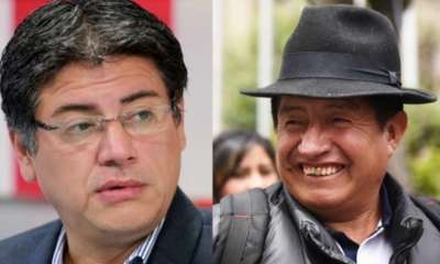 Jerjes Justiniano y Rafael Quispe. Foto archivo | Agencias