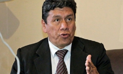 Iván Arciénega, alcalde de Sucre/Foto. RRSS