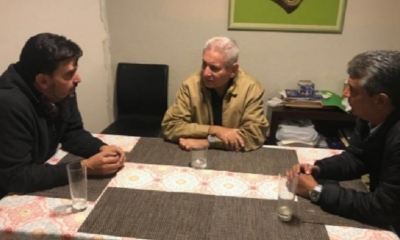 José María Leyes, Rubén Costas y Ernesto Suárez/Foto. RRSS
