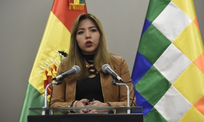 Viceministra de Comunicación, Gabriela Alcón