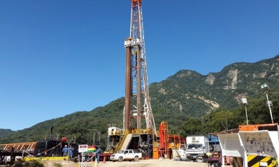 Nuevo reservorio de gas natural, campo Los Monos. Foto: Prensa YPFB