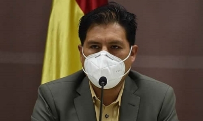 Ministro de Salud y Deportes, Jeyson Auza 