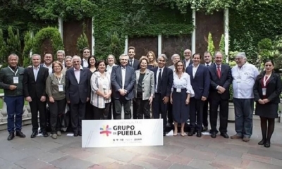Miembros del Grupo de Puebla en 2019. / La Nación