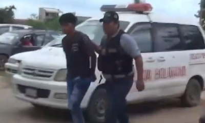 El tío fue enviado a la cárcel de Palmasola/Foto. Captura de pantalla 