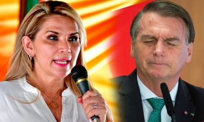 Añez niega que se haya reunido con Bolsonaro y pone en duda veracidad de esa información