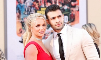 La cantante Britney Spears junto a Sam Asghari. EFE