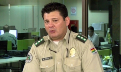 Alfonso Siles. Comandante departamental de la Policía. Foto: EL DEBER