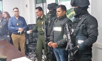 Pedro Alexander Ribero fue capturado en la frontera con Brasil/Foto. RRSS