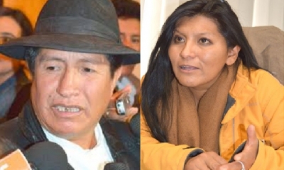 Rafael Quispe y Soledad Chapetón/Foto. RRSS
