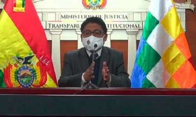 Ministro de Justicia, Iván Lima.