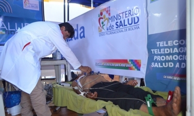 Ferias de Salud en el gobierno del expresidente Evo Morales