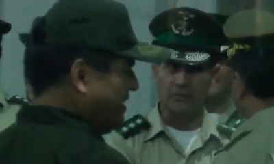 La reunión fue en el Comando Departamental/Foto. RRSS