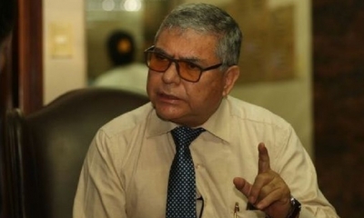 Oswaldo Ulloa,  vicerrector de la UAGRM/Foto. RRSS
