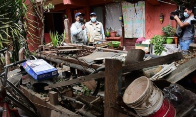 La destrucción de criaderos de mosquito del dengue y otras enfermedades Aedes aegypti