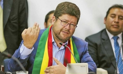 El Líder de Unidad Nacional (UN), Samuel Doria Medina