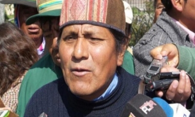 Lino Villca, exsenador del MAS/Foto. RRSS