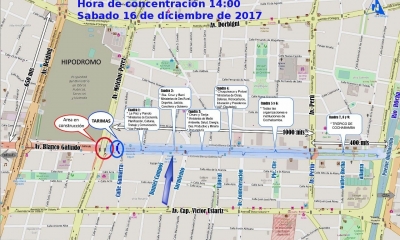 El supuesto mapa/Foto. RRSS