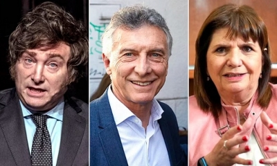Javier Milei, Mauricio Macri y Patricia Bullrich, ejes de un acuerdo político audaz que fractura a Juntos por el Cambio