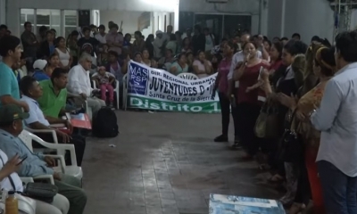El concejal Tito Sanjinez estuvo presente en el evento/Foto. Captura de pantalla 