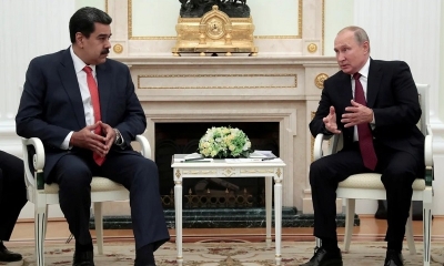 Vladimir Putin y Nicolás Maduro