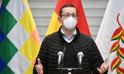 El ministro de Economía, Óscar Ortiz