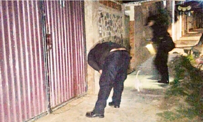 El estallido hizo saltar de su cama al abogado, a sus familiares y vecinos de la cuadra.