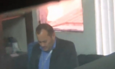 No dejaron ingresar a la prensa/Foto. Captura de pantalla