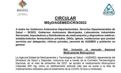Comunicado del Gobierno 