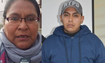 Delia Illanes,directora  de Régimen Penitenciario y Cristian Casanova/Foto. Kandire